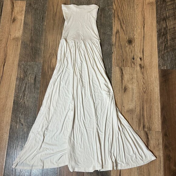 Lululemon 2-in-1 Maxi Dress Women's Size XXXS in Light Ivory - Picture 1 of 4